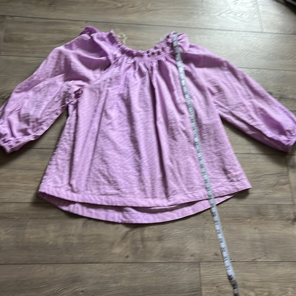 Trendy Light Purple Top, size large - Picture 6 of 9